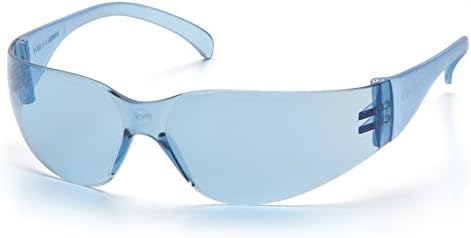 Pyramex Intruder Safety Eyewear Clear Frame Full Foam Padding Clear Anti-Fog Lens