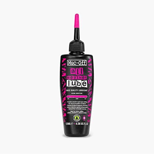 Muc-Off All-Weather Chain Lube, Bike Lubricant, 4 fl oz.