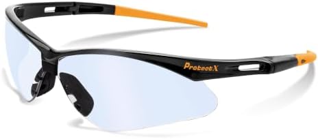 ProtectX Safety Glasses for Men & Women, Safety Sunglasses