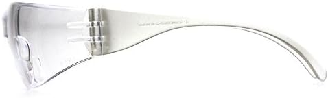 Pyramex S4110R20 Intruder Eyewear Clear + 2.0 Lens with Clear Frame (3-Pack)