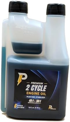 Power Performance Premium 2-Cycle Oil 16oz Easy to Measure Bottle