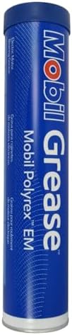 Mobil Polyrex EM, Motor Grease, 13.7 oz.