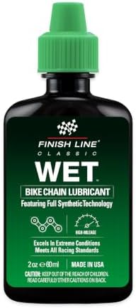 Finish Line Wet Bike Chain Lubricant 2 fl oz