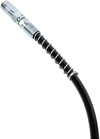 ARES 54032 18-In Grease Gun Flex Hose - 4,500 PSI, Heavy Duty Coupler