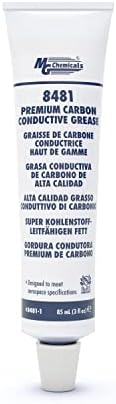 MG Chemicals 8481 Premium Carbon Conductive Grease, 3 fl. oz, Black (Pack of 6)
