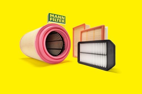 Mann Filter C 3698/3-2 Engine Air Filter Replacement Set Compatible With Various Mercedes-Benz Vehicles (1999-2015)