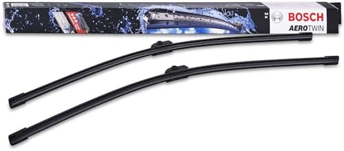 BOSCH 3397009034 AeroTwin Wiper Blades - Set of 2 (26"& 26") Side Lock 22mm