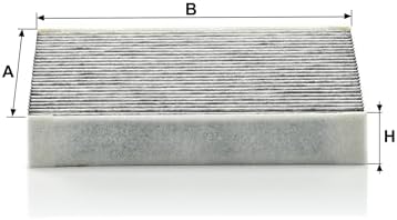 Mann Filter CUK 2030 Carbon Activated Cabin Filter