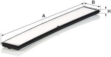 Mann-Filter CU 6724 Cabin Filter for select BMW models