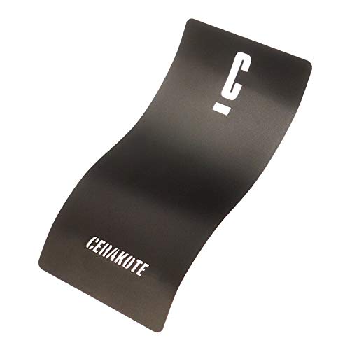 CERAKOTE H-Series Graphite Black 4 oz. Tester (H-146T) - Durable, High Performance Ceramic Coating - High Corrosion Resistance - 9H Hardness - Oven Cure - Part B Included