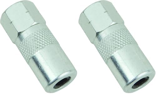 PROLUBE 43512 4-JAW Hydraulic Coupler, Standard Duty, 1/8" NPT (Pack of 2)
