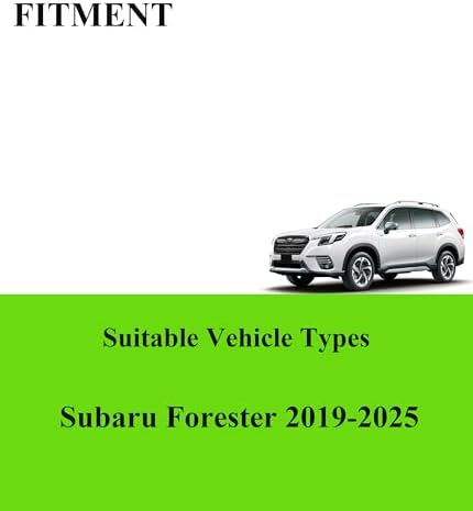 3 Wiper Blades Replacement for Subaru Forester 2019-2025 (Pack of 3)