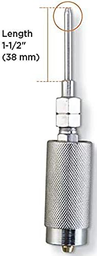 PROLUBE Quick Connect Grease Fitting Adaptor – Professional Recessed Lube Adaptor | 1,000 PSI | Use with Hand Operated Grease Guns (44921), Silver