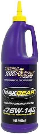 MAX GEAR 75W140- Quart, pack of 6