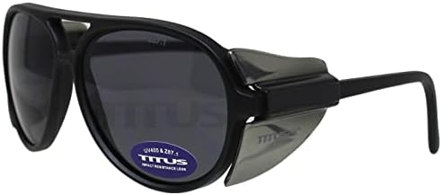 TITUS G35 Retro Aviator Z87 DOT ANSI CE Approved Safety Glasses