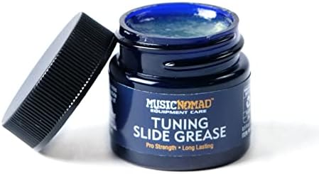 MusicNomad Tuning Slide Grease Lube for Trumpet, Trombone, French Horn, Tuba, Euphonium & other Brass Instruments 0.5 oz./15 mL (MN705)