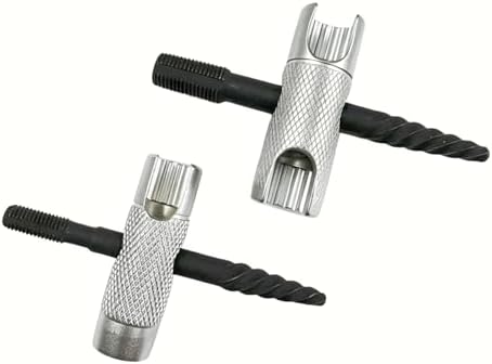 Grease Fitting Tool Kit, Universal Zerk Fitting Installer Remover Rethread Tool, 1/4"-28 & 1/8" NPT Grease Fittings Repair Tool for Remove, Rethread, Install