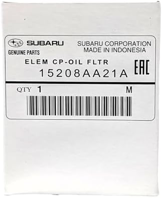 Subaru Engine Oil Filter & Crush Gasket Kit (1, 2, 3, 6, 12 pks available) Outback Legacy Impreza Forester XV Crosstrek Ascent 15208AA21A & 803916010 (3 Pack)