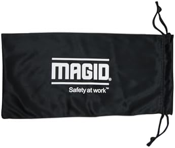 MAGID Gemstone Y50 Performance Anti-Fog Safety Glasses with Side Shields