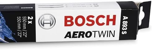 BOSCH 3397009893 AeroTwin Wiper Blade Combo Pack - Set of 2 (22" & 22")