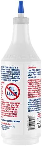 Lucas Oil 10278 Engine Oil Stop Leak - 1 Quart