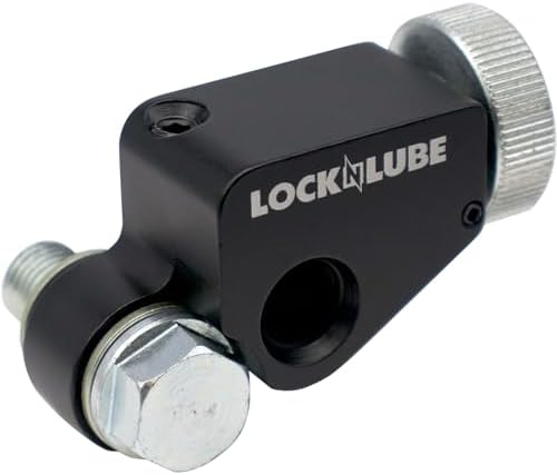 LockNLube Pressure Return Valve for Use with Cordless Grease Guns. No More Pressure Locks! Returns Grease to The Tube. Releases Hose backpressure.