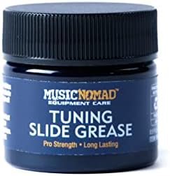 MusicNomad Tuning Slide Grease Lube for Trumpet, Trombone, French Horn, Tuba, Euphonium & other Brass Instruments 0.5 oz./15 mL (MN705)