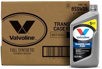 Valvoline Multi-Vehicle (TCF) Conventional Transfer Case Fluid 1 QT, Case of 6