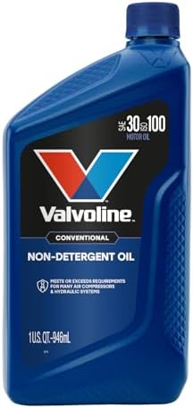 Valvoline Daily Protection Non-Detergent SAE 30 Conventional Motor Oil 1 QT