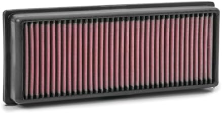 K&N High-Flow Original Lifetime Engine Air Filter: Increase Power: Premium, Washable: Compatible with 2007-2017 AUDI: A4, A5, Q5, 33-2945