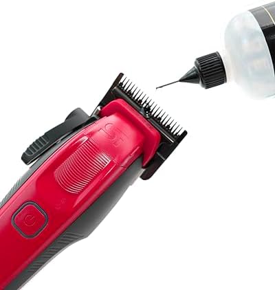 Supreme Trimmer Premium Hair Clipper Blade Lubricating Oil w/Needle Applicator | 120ML Anti-Rust Barber Clipper Oil for Blades, Hair Trimmer | STO120