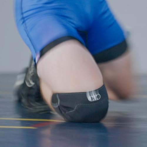 Cliff Keen Wraptor Wrestling Knee Pad (Black/Adult Medium)
