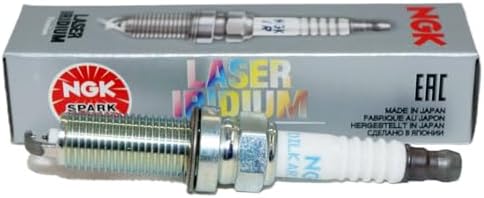 NGK Laser Iridium Spark Plug DILKAR7H11GS 96964 (4 Pack) Compatible with TLX ILX Accord Civic CR-V Reach 26.5mm Gap 1.1mm Resistor Value 5K Ohm Cast Iron 10.8-18 lb. ft. Aluminum 10.8-14.5 lb. ft.