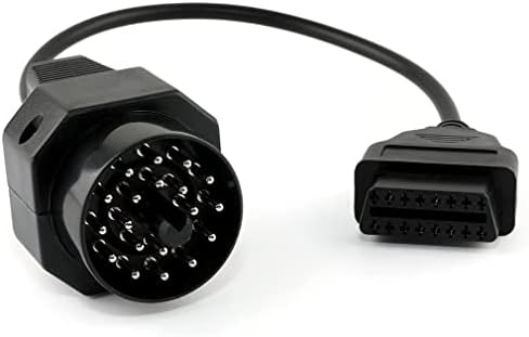 ANCEL Obd2 Female to 20 Pin Extension Convert Adapter OBD1 to OBD II Cable for 20 Pin E31 E32 E34 E36 E39 E38 E53 X 5 Z3