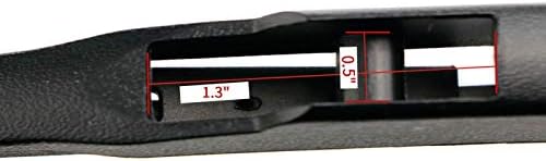 8 inch (Pack of 2) Rear Wiper Blade Set Replacement for Lexus CT200h 2011-2017,Toyota Prius C Auris 2012-2019,Urban Cruiser 2009-2016,Scion XD 2008-2013,Back Windshield Window,Rear wiper Accessories