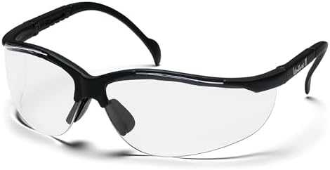 Pyramex Venture II Bifocal Readers Safety Glasses Protective Eyewear, 2.5 Diopters, Amber