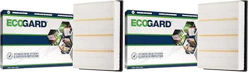ECOGARD XA5314 Premium Engine Air Filter Fits Chevrolet Silverado 1500 5.3L 1999-2017, Tahoe 5.3L 2000-2019, Silverado 2500 HD 6.0L 2001-2019, 1500 4.8L 1999-2013 (Pack of 2)