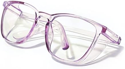 SQIMZAR Safety Glasses Goggles For Women Nurses Protective Eyewear,Anti Fog Safety Goggles