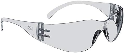 3M Safety Glasses, Virtua, ANSI Z87, Indoor/Outdoor Clear Hard Coat Lens