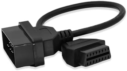 OBD Adapter for Toyota 22 Pin OBD1 to 16 Pin OBD2 Diagnostic Cable
