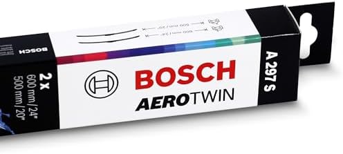 BOSCH 3397007297 AeroTwin Wiper Blade Combo Pack - Set of 2 (24" & 20")