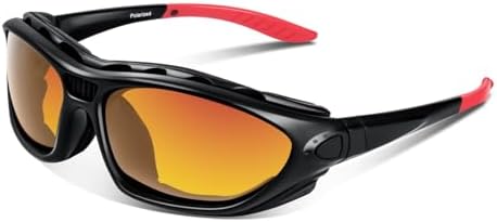 BEACOOL Polarized Sports Sunglasses for Men Women Youth Motorcycle Safety Driving Riding Military Goggles TAC Glasses