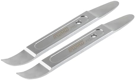 Metal Skin Wedge Tool (Curved & Straight) Patented - Popularly Used in The Aviation/Automotive Industry (2, Mini)