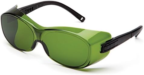 Pyramex OTS Over The Spectacle Safety Glasses Indoor Outdoor Lens Black Temples ANSI Z87+