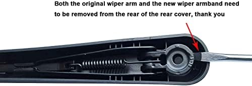 Rear Wiper Arm Blade Kit for Chevrolet Equinox GMC Terrain 2010-2017