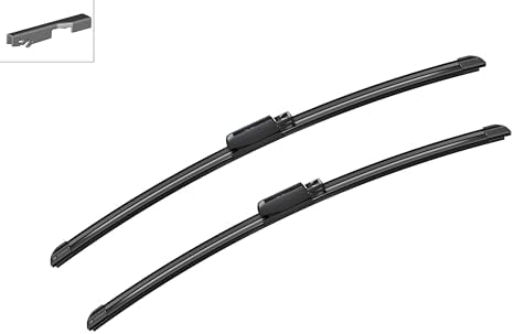 BOSCH 3397118934 AeroTwin Wiper Blade Combo - Set of 2 (22"& 22") Top Lock