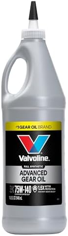 Valvoline Advanced Full Synthetic 75W-140 Gear Oil 1 QT