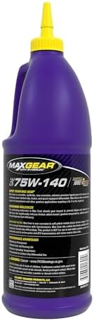MAX GEAR 75W140- Quart, pack of 6