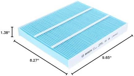 BOSCH 6091C HEPA Cabin Air Filter - 3 Layer Protection For A Healthier Ride
