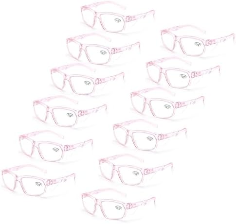 ProtectX Classic Safety Glasses, Anti-Fog Scratch Resistant Lenses